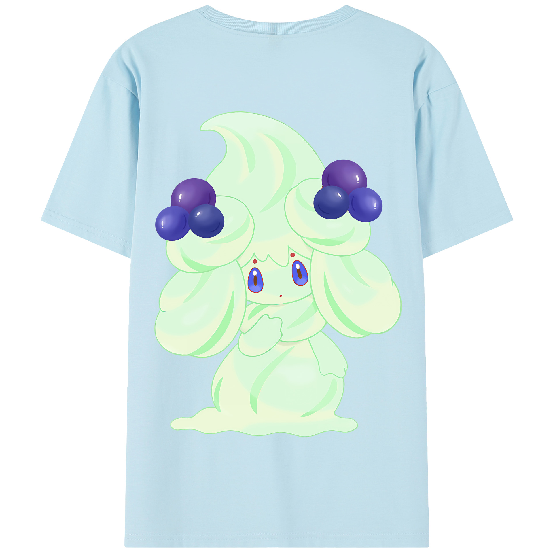 （画像用） ポケットモンスター Pokémon 綿100％半袖Tシャツ（背面プリント）